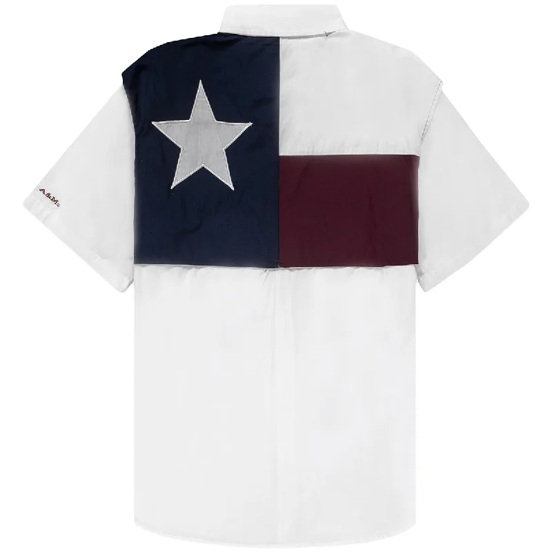 Men's Limited Edition Shirts for ExclusivityTexas A&M Men's Flag Fishing Button Down Shirt