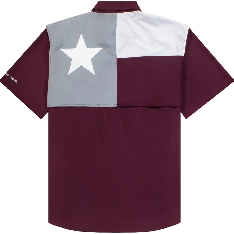 Men's Layering Shirts for Seasonal TransitionsTexas A&M Performance Flag Fishing Shirt