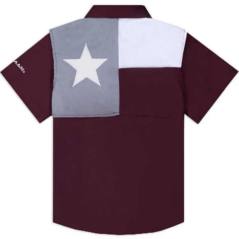 Men's Muscle Fit T-Shirts for a Body-Hugging FitTexas A&M Texas Flag Youth Fishing Shirt